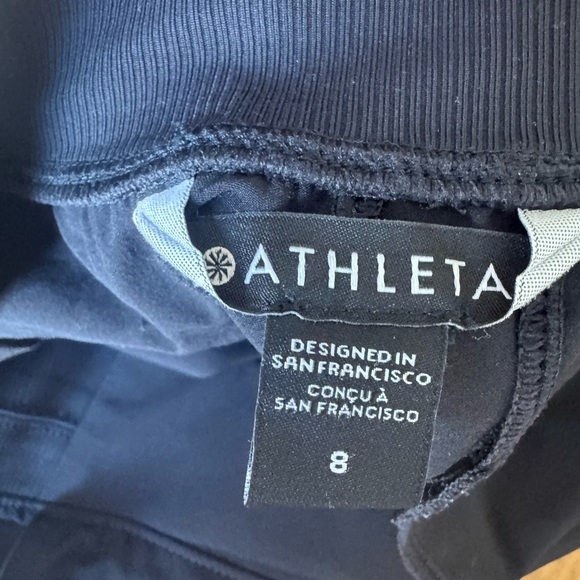 Athleta Women's Black Athletic Shorts - Picture 4 of 5